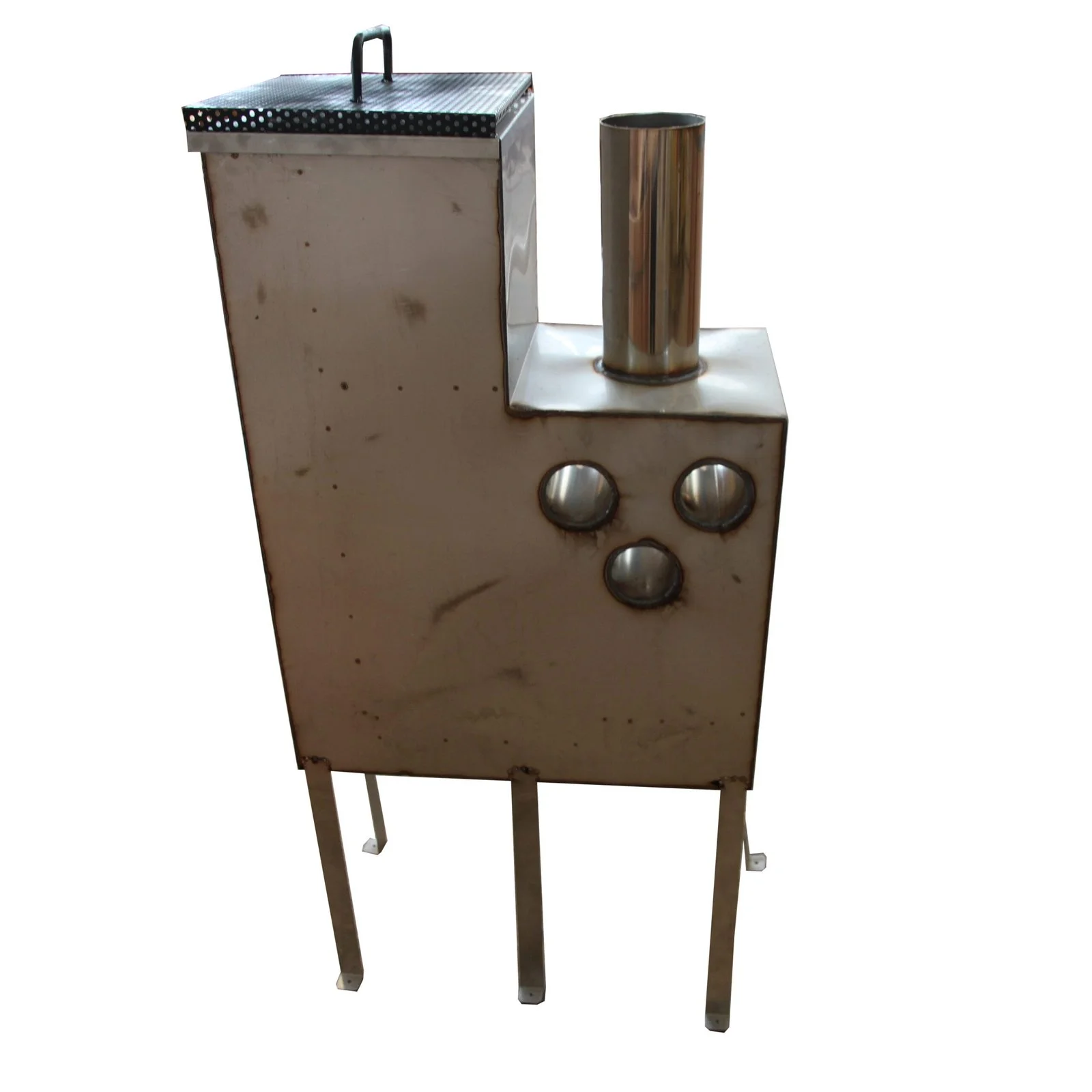 Shym Saunas Firewood Stainless Steel Hot Tub and Pool Water Heater Internal - Image 3
