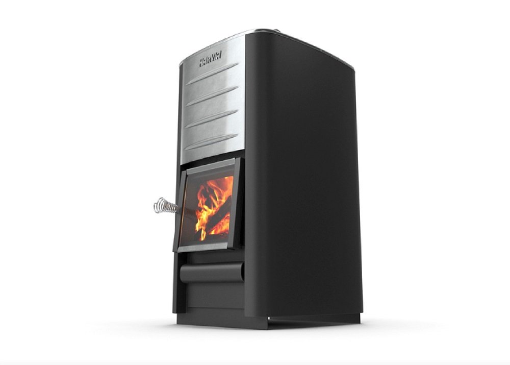 Wood Burning Sauna Heater Firewood Sauna Stove with Flue Kit and Stones HARVIA