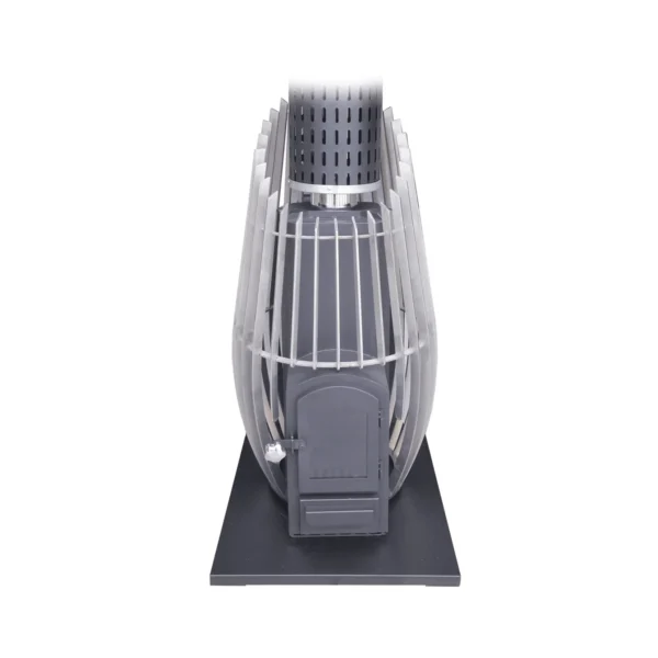 Cage Wood Heater with Flue Kit