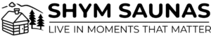 Shym Saunas Logo - Black