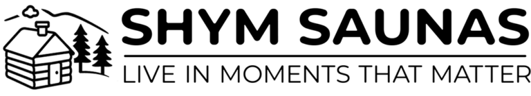 Shym Saunas Logo - Black