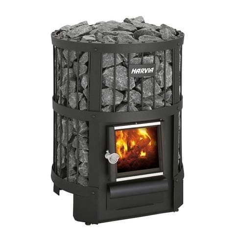 Wood-burning sauna heater