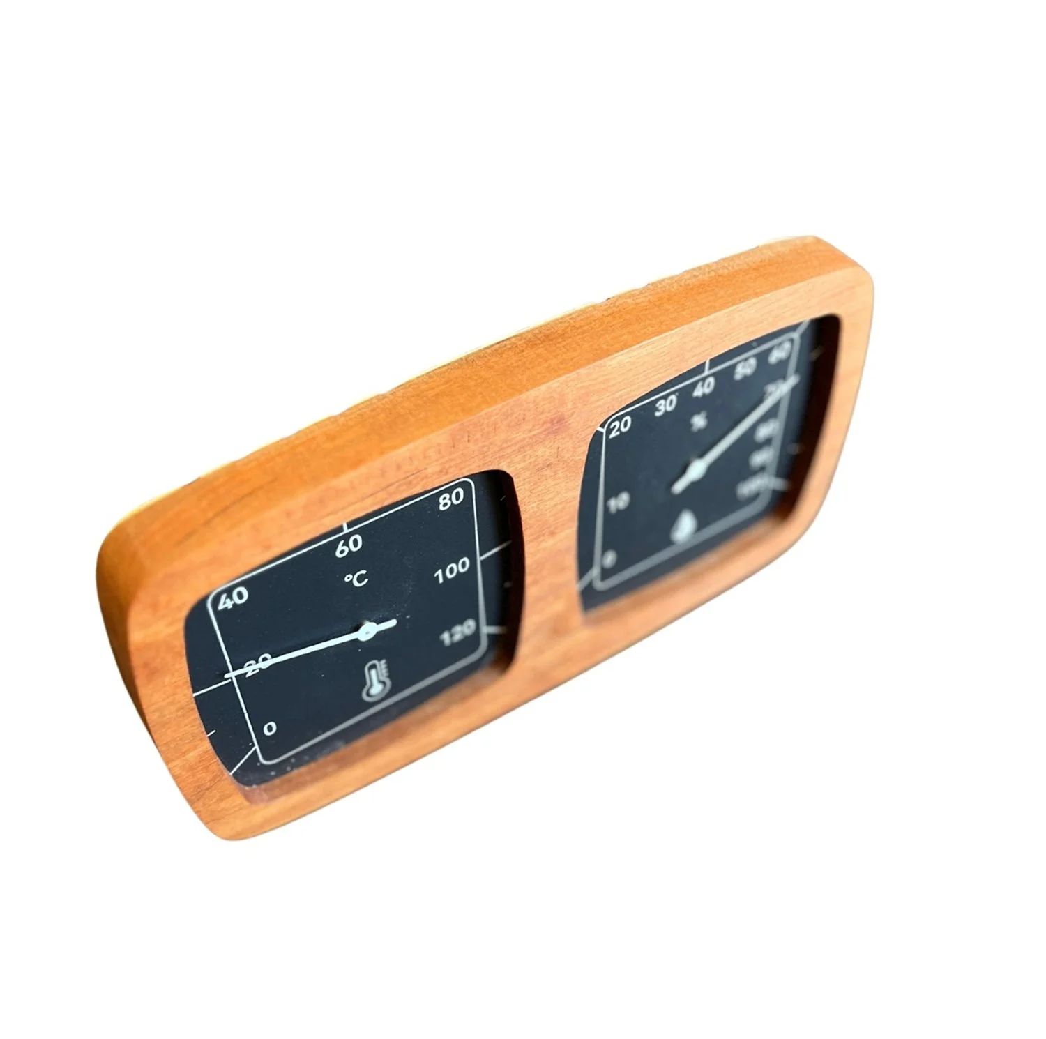 Sauna Thermometer and Hygrometer 2 in 1 dual display Alder - Image 4