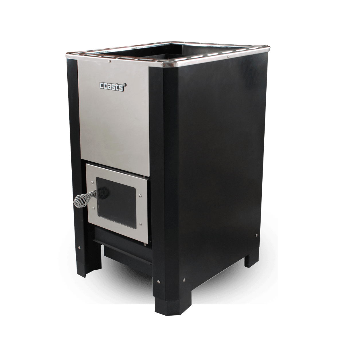 Sauna Heater Firewood Sauna Stove with Flue Kit 15kW