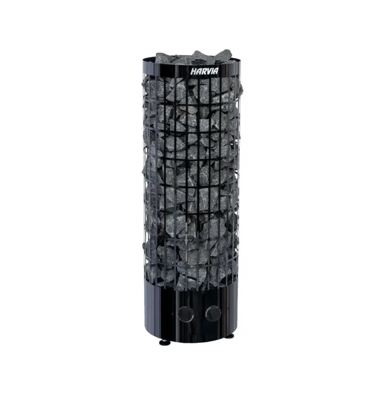 Harvia Cilindro PC Electric Sauna Heater – Black Steel