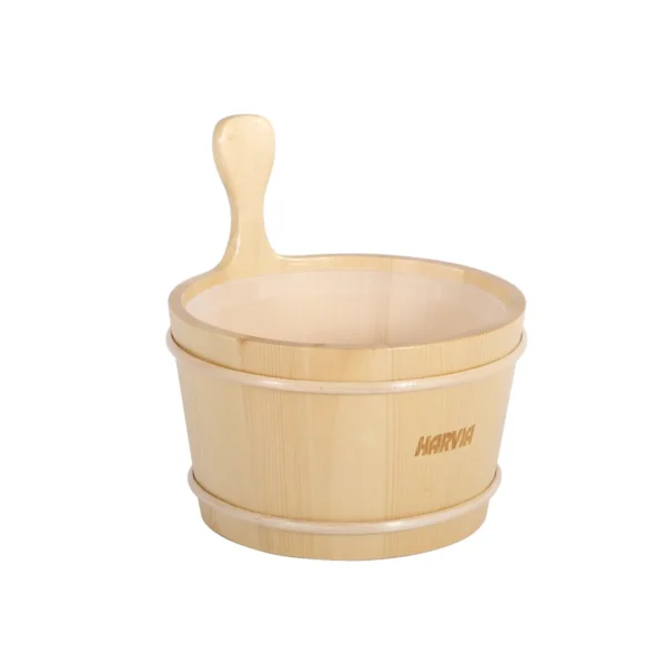 Harvia Wooden Sauna Bucket 4 L