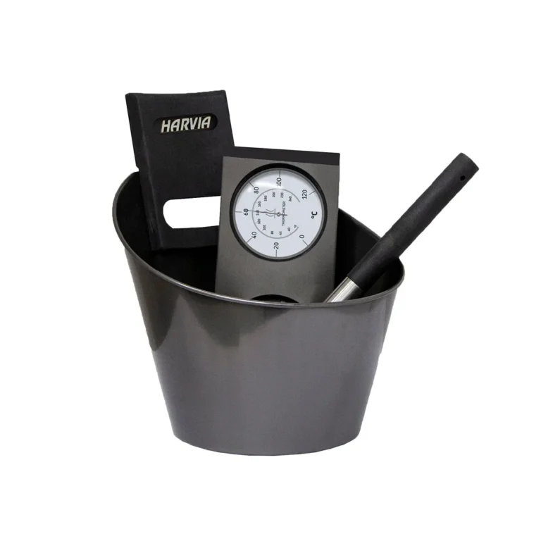 Sauna accessory Harvia sauna set Steel 1