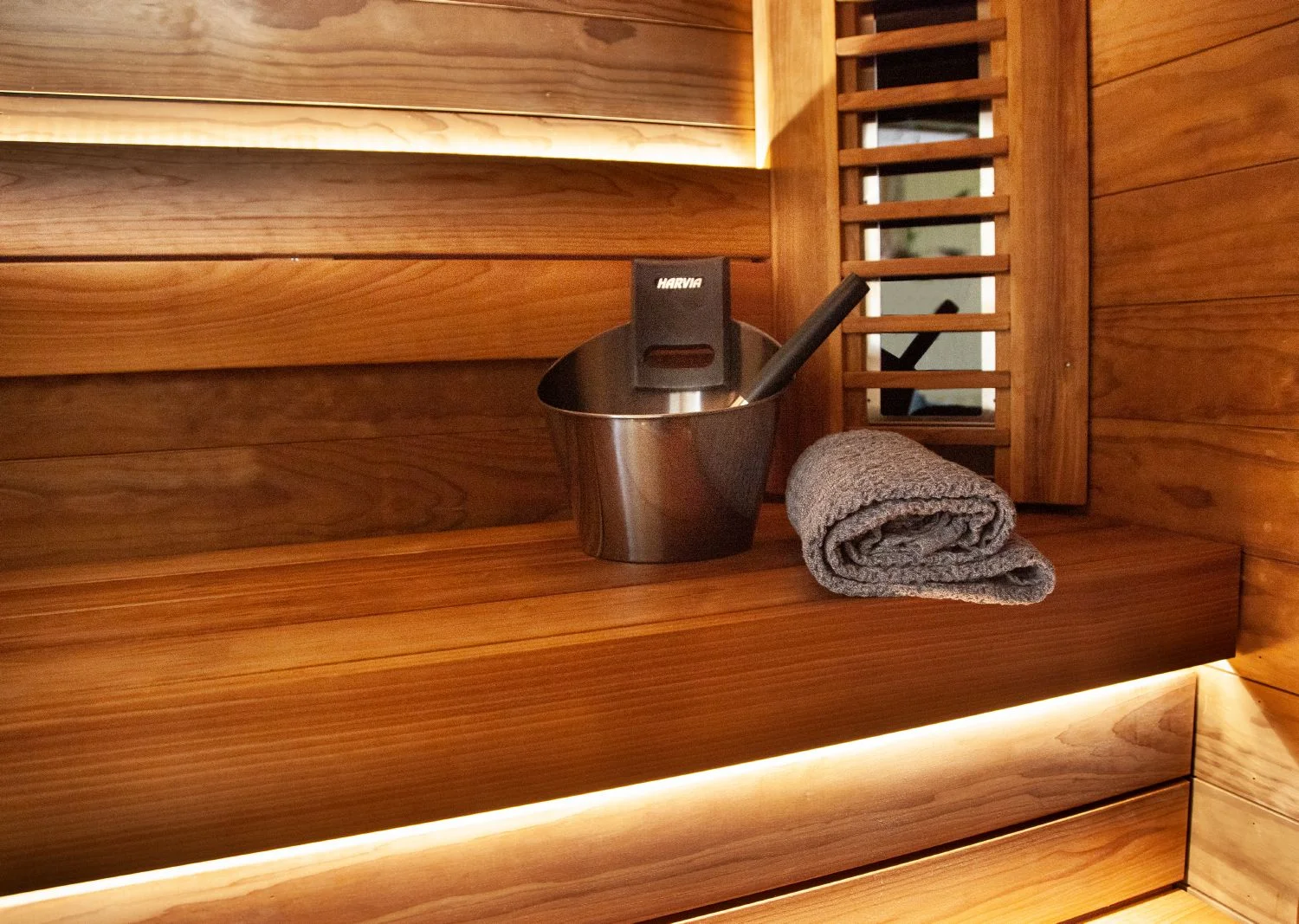 Sauna accessory Harvia sauna set Steel