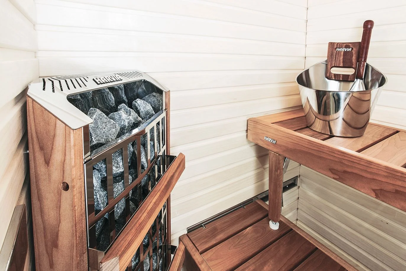 Sauna accessory Harvia sauna set Steel