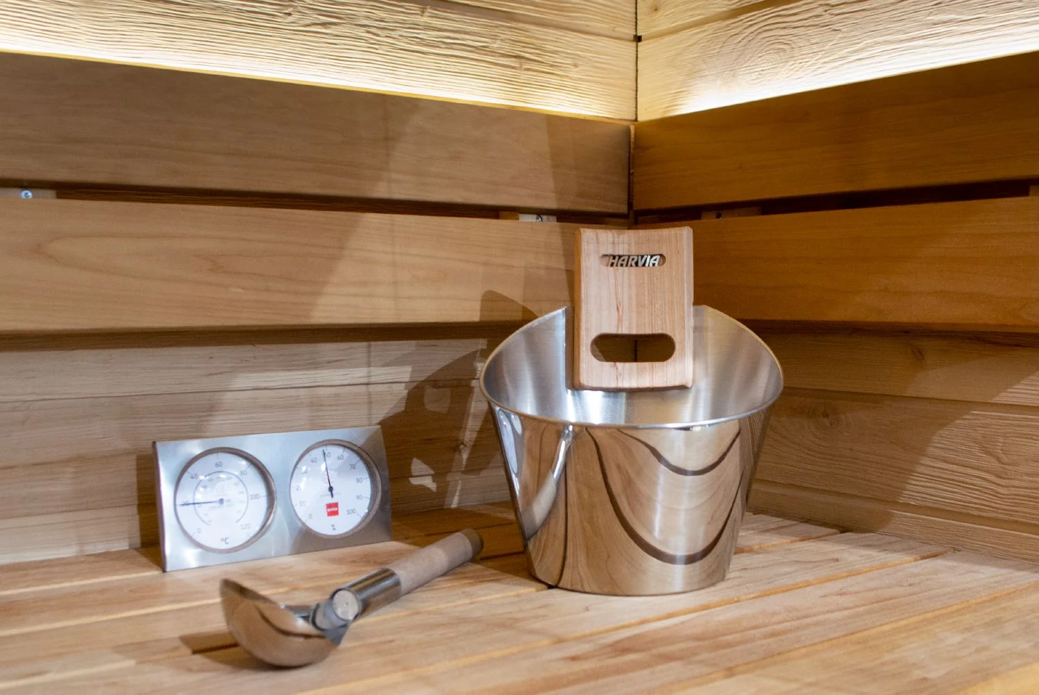 Sauna accessory Harvia sauna set Steel