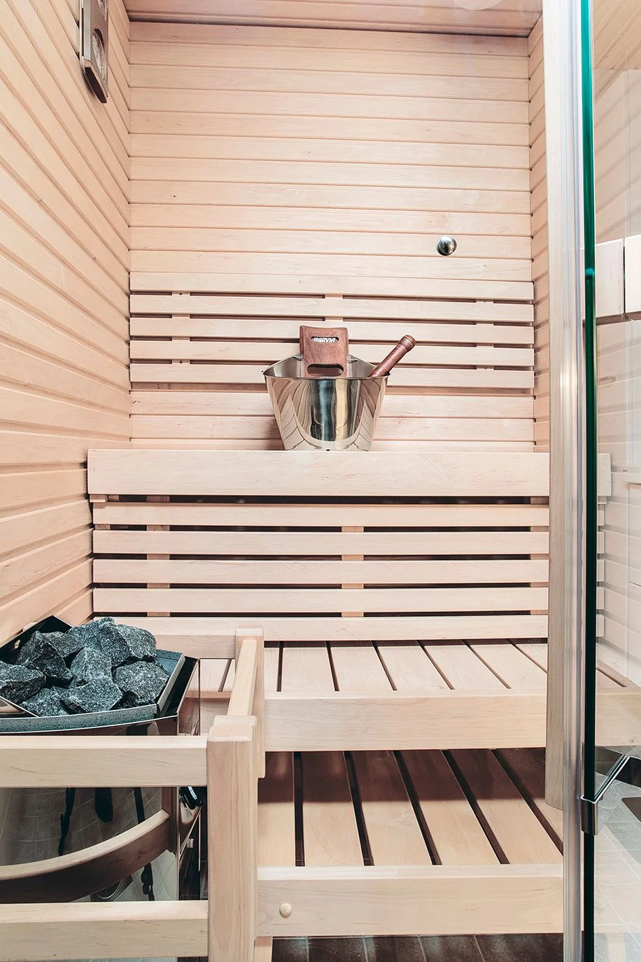Sauna accessory Harvia sauna set Steel