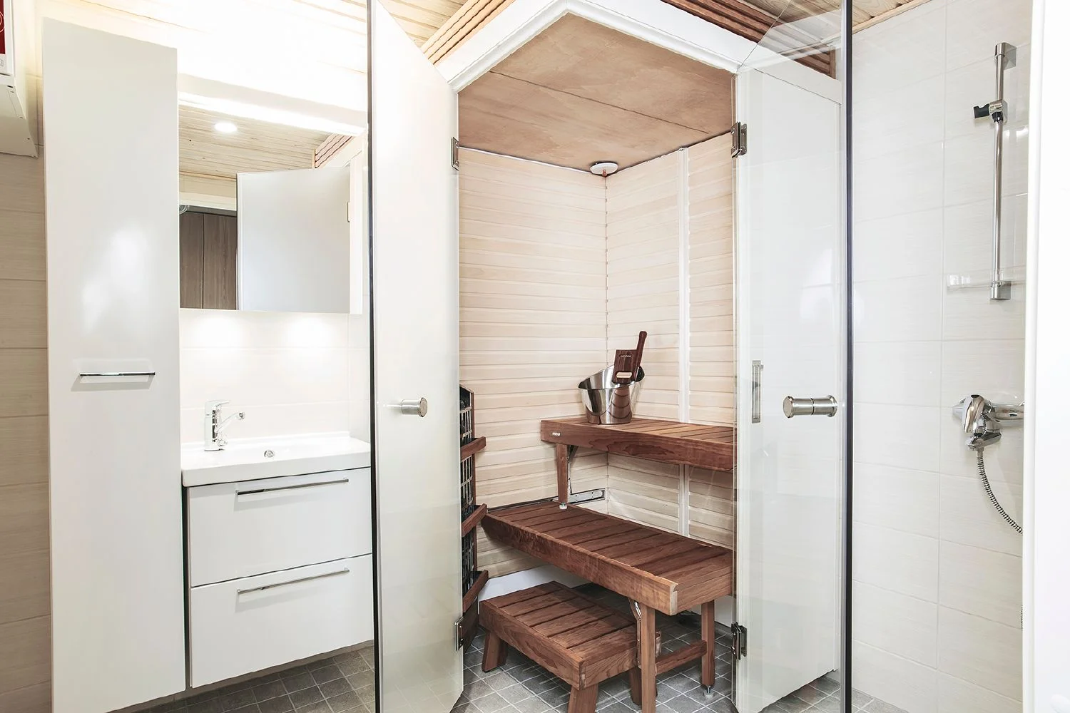 Sauna accessory Harvia sauna set Steel