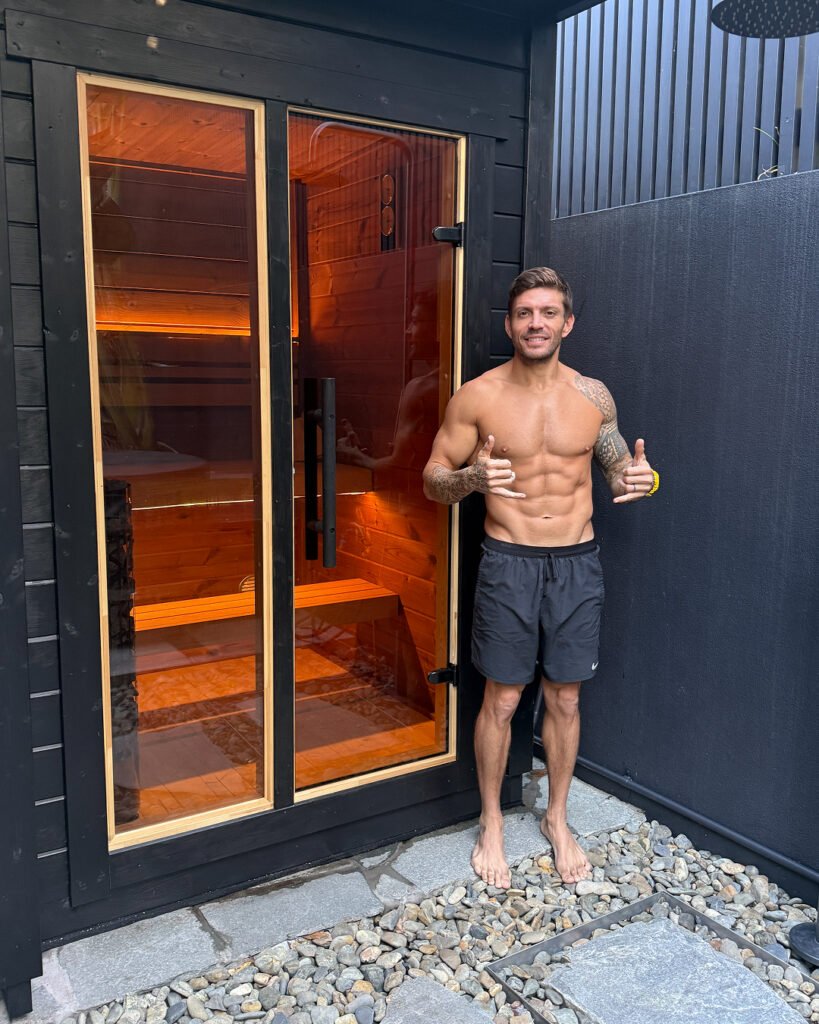 Luke Zocchi swears by sauna for recovery and mental reset. See his exact setup, routine, and key benefits — plus 5% off with code LUKE5.