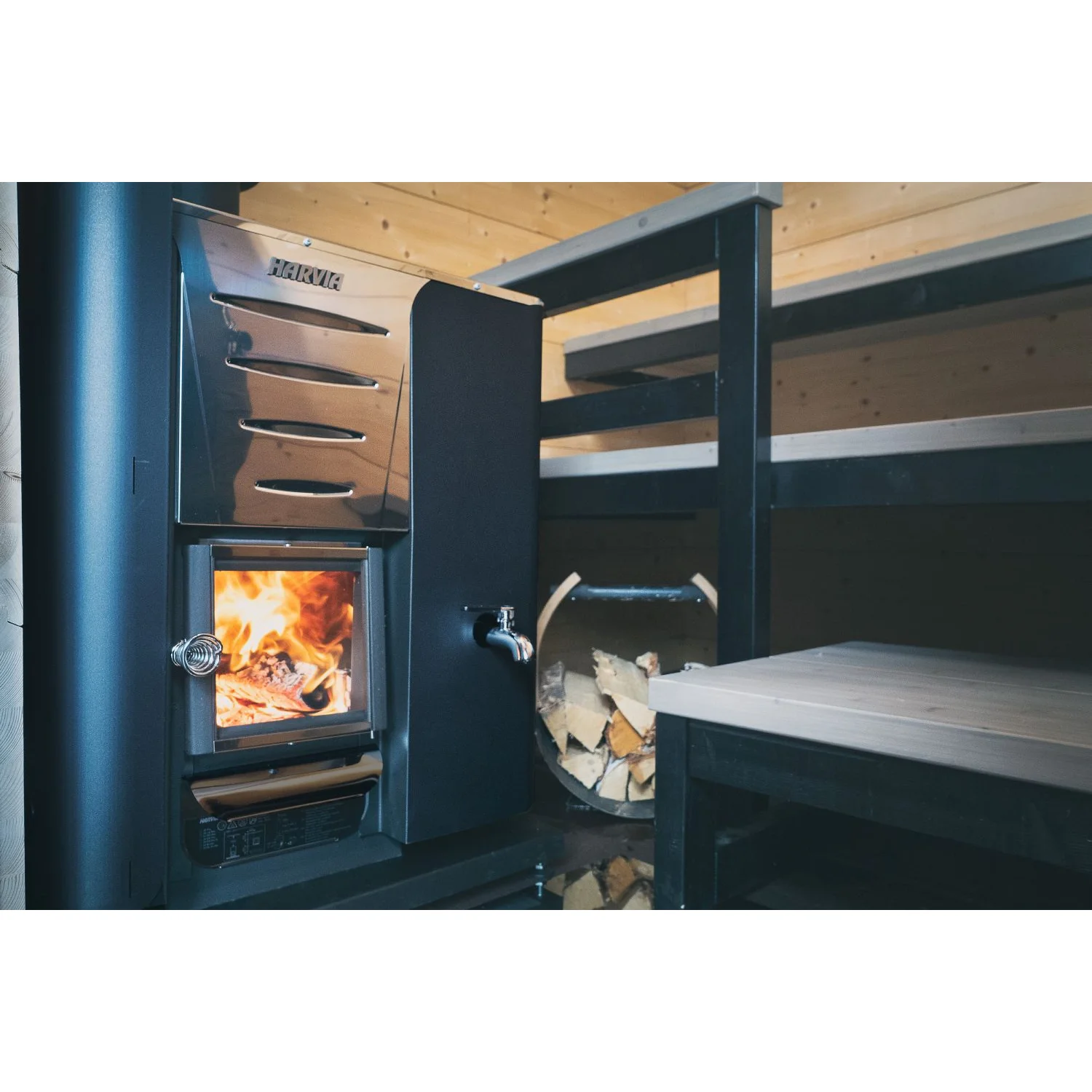 Protective bedding Harvia Legend (560x635x60-75) black