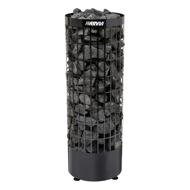 Harvia Cilindro PC90E 9 kW black steel electric sauna heater