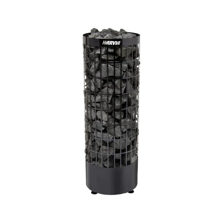 Harvia Cilindro PC70E 6.8 kW black steel electric sauna heater