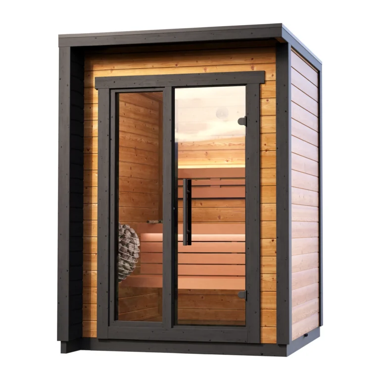 Leil Patio 3XS outdoor sauna - exterior