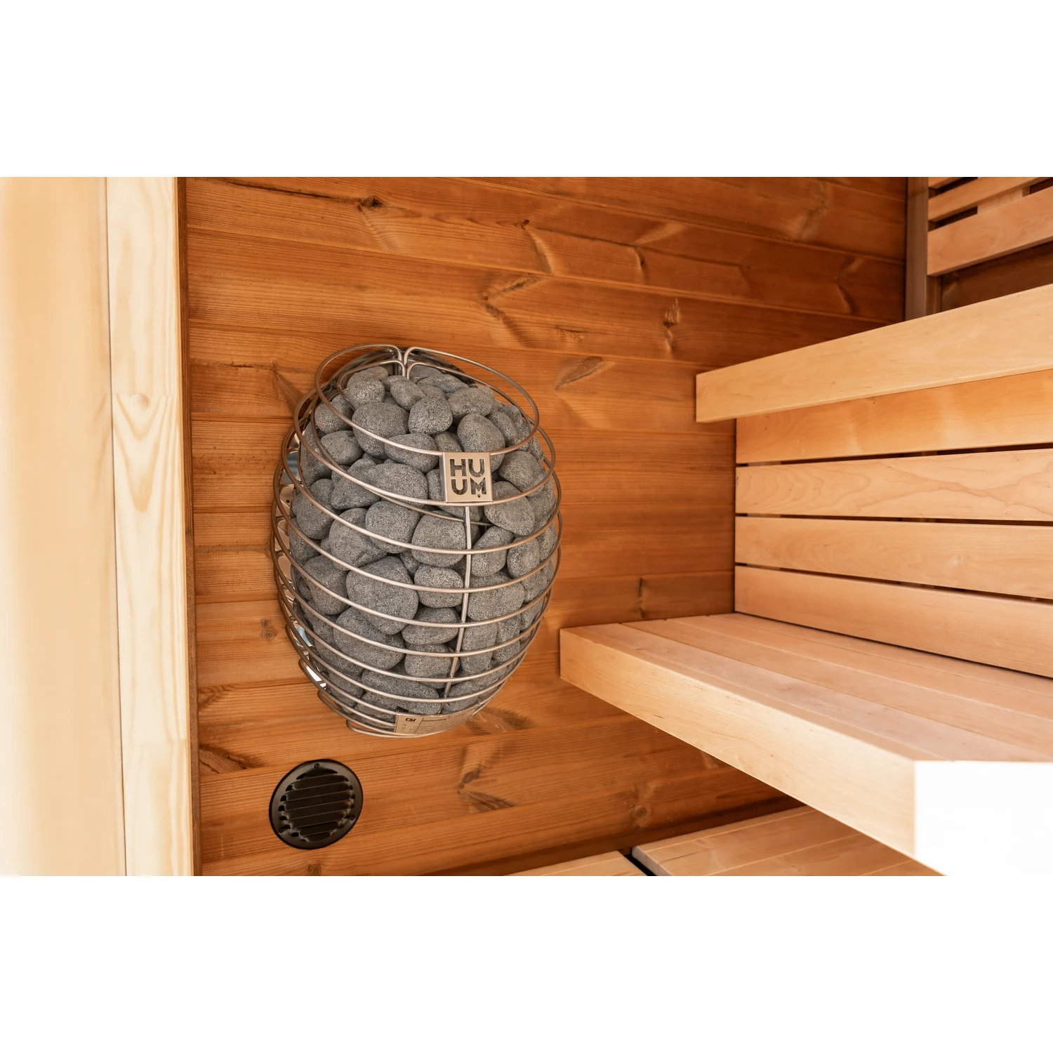 Leil Patio XXS outdoor sauna - heater