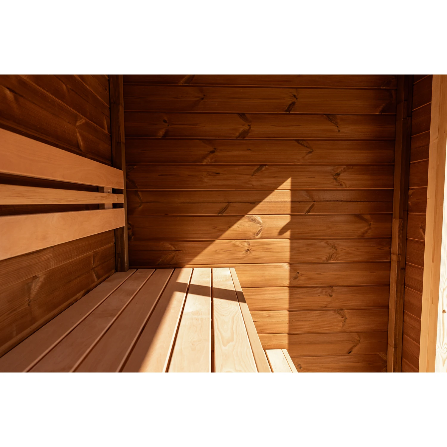 Leil Patio XXS outdoor sauna - interior