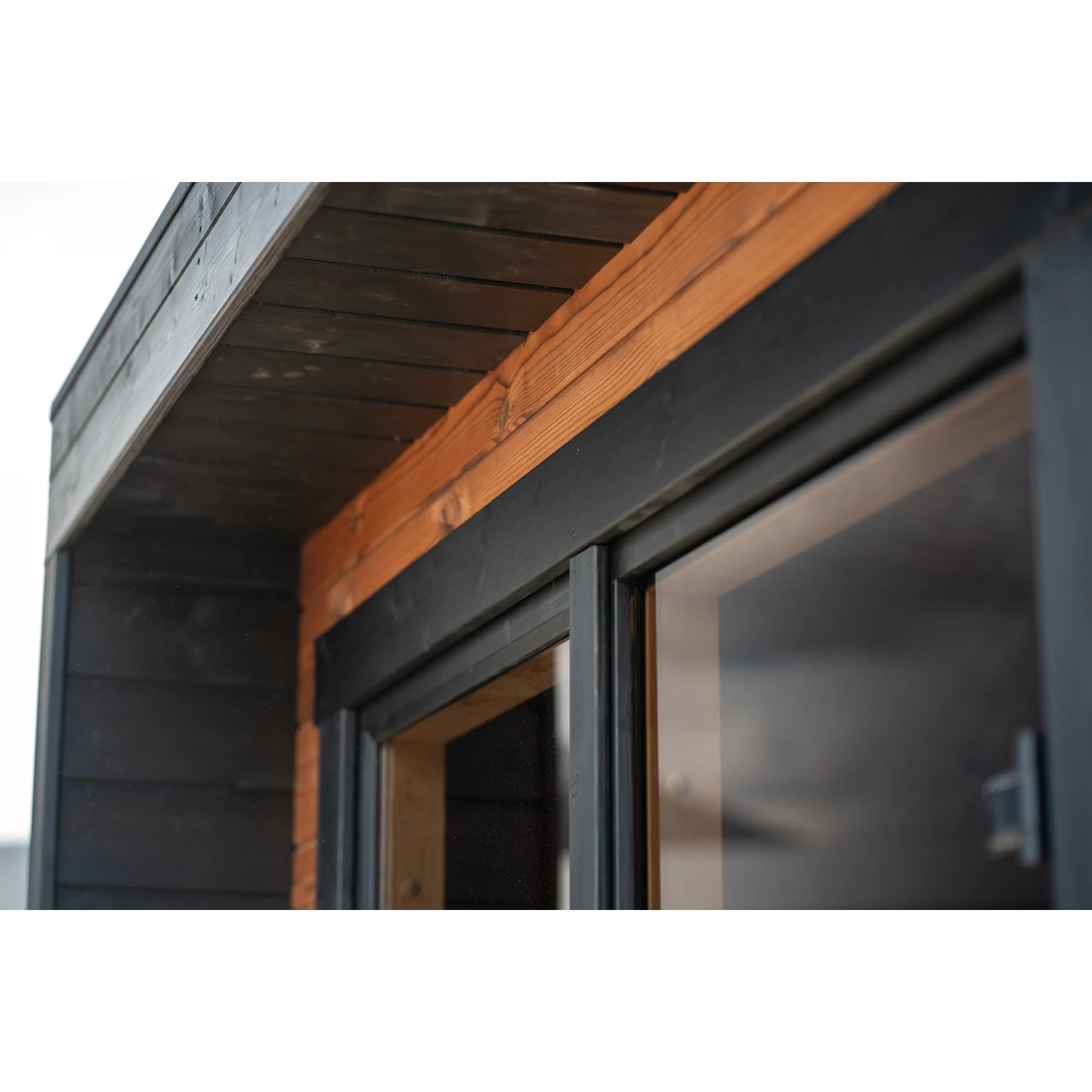 Leil Patio XXS outdoor sauna - exterior detail